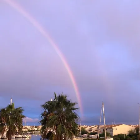 Cap Capistol Le Cap D'agde Vue Port アパート
