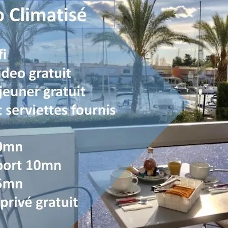 Appartement Cap Capistol Le Cap D'agde Vue Port Agde
