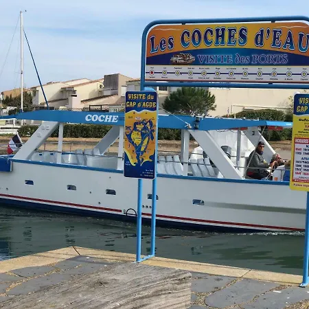 Cap Capistol Le Cap D'agde Vue Port Apartman