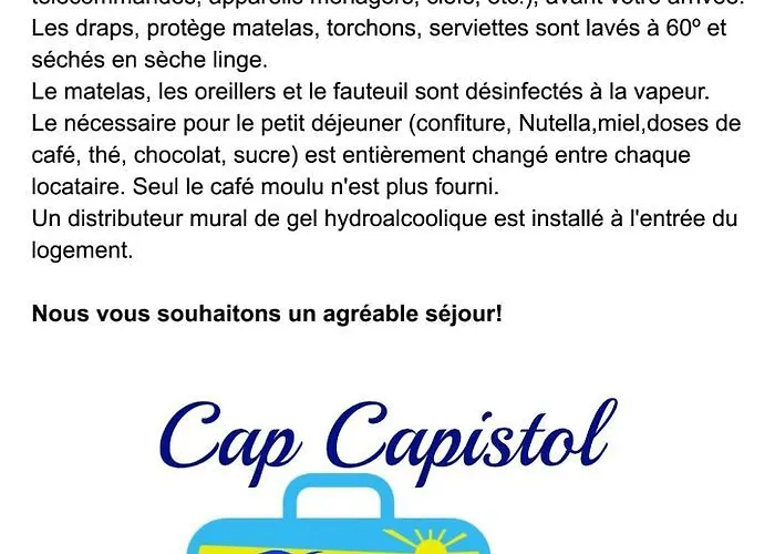Cap Capistol Le Cap D'agde Vue Port Appartamento Agde