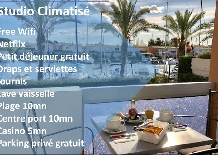 Appartamento Cap Capistol Le Cap D'agde Vue Port *