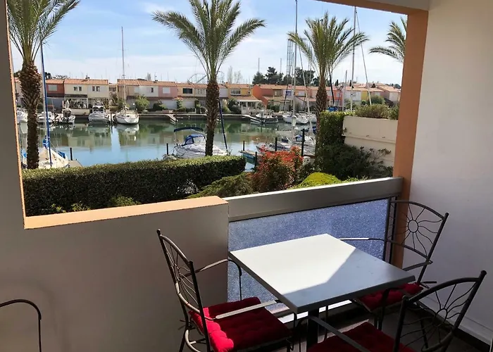 Cap Capistol Le Cap D'agde Vue Port Appartamento
