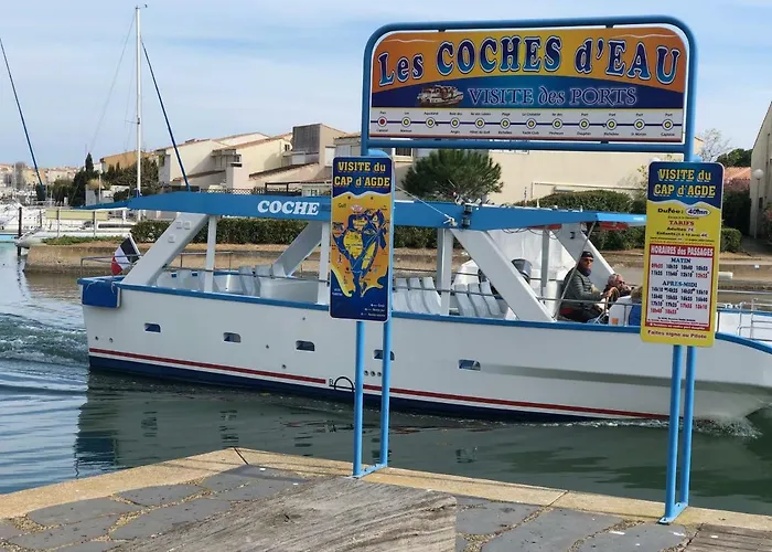 Cap Capistol Le Cap D'agde Vue Port Appartamento